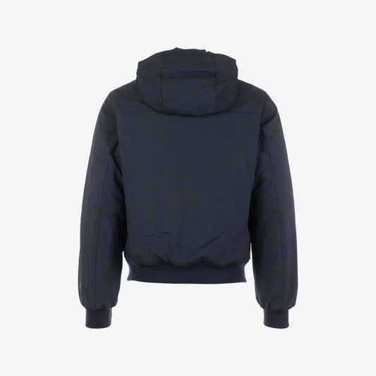 Jas donkerblauw kap