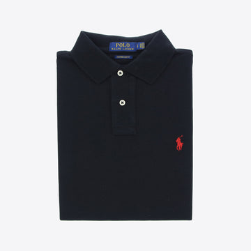 Polo lm zwart fit