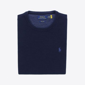 Pull donkerblauw structuur