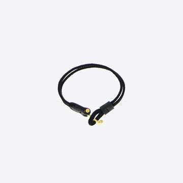 Armband zwart nylon
