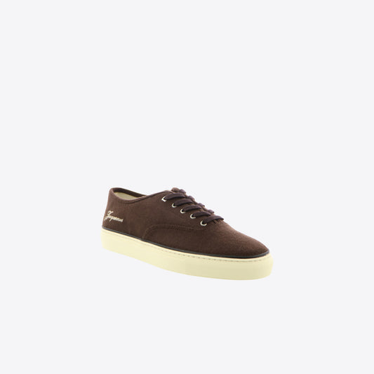 Sneakers bruin flanel